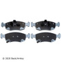 Beck/Arnley Disc Brake Pad Set P/N:085-1976