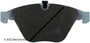 Beck/Arnley Disc Brake Pad Set P/N:085-6720