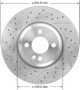 BENDIX PREMIUM DRUM AND ROTOR Disc Brake Rotor P/N:PRT5963