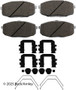 Beck/Arnley Disc Brake Pad Set P/N:085-7120