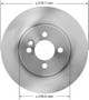 BENDIX PREMIUM DRUM AND ROTOR Disc Brake Rotor P/N:PRT5926