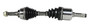 GSP CV Axle Assembly P/N:NCV47038