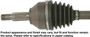 CARDONE Reman CV Axle Assembly P/N:60-2163