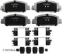 Beck/Arnley Disc Brake Pad Set P/N:085-6970