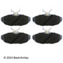 Beck/Arnley Disc Brake Pad Set P/N:085-1650