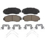 FVP Friction Disc Brake Pad Set P/N:FVC1521
