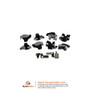 FVP Brake Hardware Disc Brake Caliper Abutment Service Kit,Disc Brake Hardware Kit P/N:FHP1069