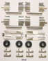 Better Brake Parts Disc Brake Hardware Kit P/N:5840K