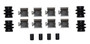 Better Brake Parts Disc Brake Hardware Kit P/N:6232K
