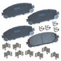 BENDIX PREMIUM Disc Brake Pad Set P/N:SBC1709