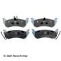 Beck/Arnley Disc Brake Pad Set P/N:085-1711