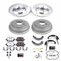 PowerStop Disc Brake Pad and Rotor / Drum Brake Shoe and Drum Kit P/N:K15239DK-26