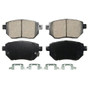 FVP Friction Disc Brake Pad Set P/N:FVC969A