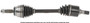 CARDONE New CV Axle Assembly P/N:66-3461