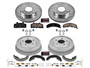 PowerStop Disc Brake Pad and Rotor / Drum Brake Shoe and Drum Kit P/N:K15081DK