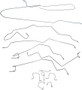 Dorman - OE Solutions Brake Hydraulic Line Kit P/N:919-181