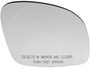 Dorman - HELP Door Mirror Glass P/N:56831