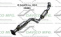 Davico Mfg Catalytic Converter P/N:191881