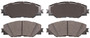 ADVICS Disc Brake Pad Set P/N:AD1211