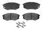 Disc Brake Pad Set-FWD ADVICS AD1447 fits 2010 Hyundai Tucson