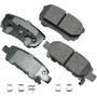 Disc Brake Pad Set-Rear Disc Akebono ACT1037A