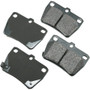Akebono ProACT Disc Brake Pad Set P/N:ACT1051