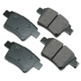Akebono ProACT Disc Brake Pad Set P/N:ACT1071
