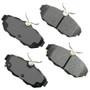 Akebono ProACT Disc Brake Pad Set P/N:ACT1082