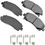 Disc Brake Pad Set-ProACT Ultra Premium Ceramic Pads Akebono ACT1102