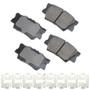 Disc Brake Pad Set-AWD Akebono ACT1212A