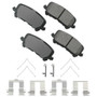 Akebono ProACT Disc Brake Pad Set P/N:ACT1281