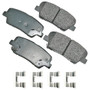 Akebono ProACT Disc Brake Pad Set P/N:ACT1284A