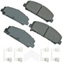 Disc Brake Pad Set-ProACT Ultra Premium Ceramic Pads Akebono ACT1286A