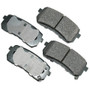 Akebono ProACT Disc Brake Pad Set P/N:ACT1302
