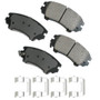 Disc Brake Pad Set-PPV Akebono ACT1404