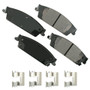 Disc Brake Pad Set-ProACT Ultra Premium Ceramic Pads Akebono ACT1707