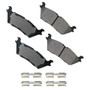 Akebono ProACT Disc Brake Pad Set P/N:ACT1790