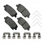 Akebono ProACT Disc Brake Pad Set P/N:ACT1816