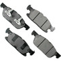 Akebono ProACT Disc Brake Pad Set P/N:ACT1818