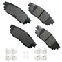 Akebono ProACT Disc Brake Pad Set P/N:ACT1879