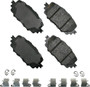 Akebono ProACT Disc Brake Pad Set P/N:ACT1903