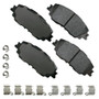 Akebono ProACT Disc Brake Pad Set P/N:ACT2076