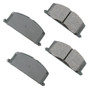 Akebono ProACT Disc Brake Pad Set P/N:ACT242