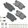Akebono ProACT Disc Brake Pad Set P/N:ACT537A