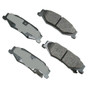 Akebono ProACT Disc Brake Pad Set P/N:ACT732