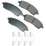 Disc Brake Pad Set-ProACT Ultra Premium Ceramic Pads Akebono ACT757