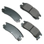 Disc Brake Pad Set-AWD Akebono ACT814
