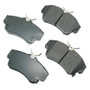 Akebono ProACT Disc Brake Pad Set P/N:ACT841