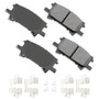 Akebono ProACT Disc Brake Pad Set P/N:ACT996A