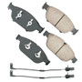 Akebono EURO Disc Brake Pad Set P/N:EUR1549